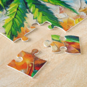 Puzzle Poisson Abstrait coloré (Côté)