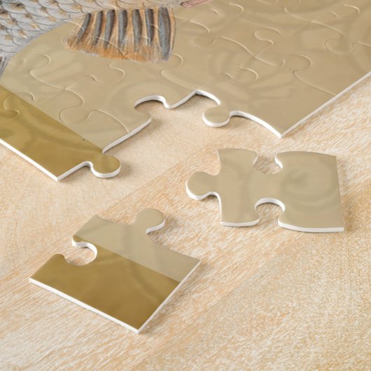 Puzzle Poisson+artisanat+design+pêche+poisson (Côté)