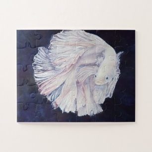 Puzzle Poisson blanc