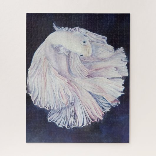 Puzzle Poisson blanc (Vertical)