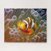 Puzzle Poisson clown dans l'anémone marine (Horizontal)
