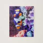 Puzzle Poisson clown et corail (Vertical)