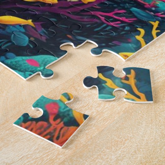 Puzzle Poisson de récif tropical (Côté)