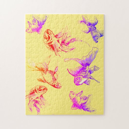 Puzzle Poisson d'or (Vertical)