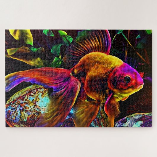 Puzzle Poisson d'or (Horizontal)