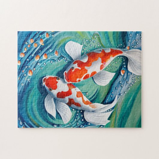 Puzzle Poisson koi (Horizontal)