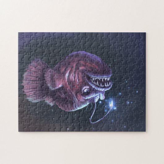 Puzzle Poisson pêcheur (Horizontal)