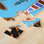 Puzzle Poisson rayé multicolore Thunder_Cove (Côté)