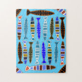 Puzzle Poisson rayé multicolore Thunder_Cove (Vertical)