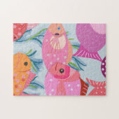 Puzzle Poisson rose (Horizontal)