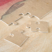 Puzzle Poisson rouge Vintage japonais (Côté)