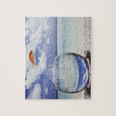 Puzzle Poisson sautant de l'aquarium (Vertical)