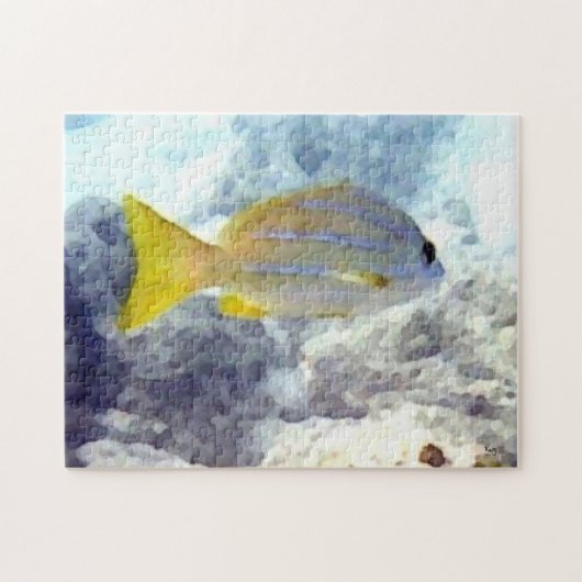 Puzzle Poisson tropical (Horizontal)