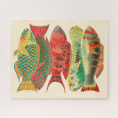 Puzzle poisson tropical vintage (Horizontal)