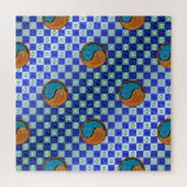 Puzzle Poissons & Bœuf de Bois (Horizontal)