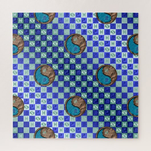 Puzzle Poissons & Boeuf de Terre (Vertical)