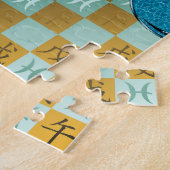 Puzzle Poissons & Cheval de Terre (Côté)