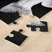 Puzzle Poissons de basse de large ouverture dessus (Côté)