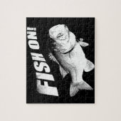 Puzzle Poissons de basse de large ouverture dessus (Vertical)