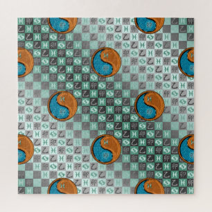 Puzzle Poissons & Lapin de Bois