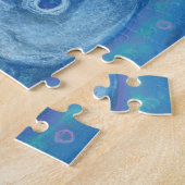 Puzzle Poissons Roses Algues Mer Animaux Sous-marins Art (Côté)