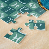 Puzzle Poissons & Serpent de feu (Côté)