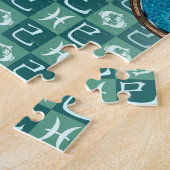Puzzle Poissons & Serpent de terre (Côté)