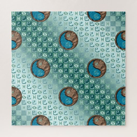 Puzzle Poissons & Serpent de terre (Vertical)