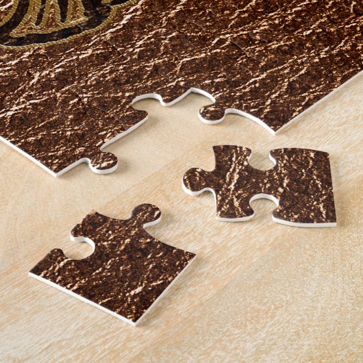 Puzzle Poissons simili cuir (Côté)
