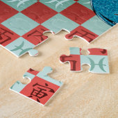 Puzzle Poissons & Tigre de Feu (Côté)