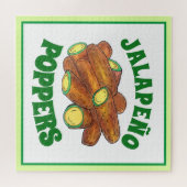 Puzzle Poivron de Jalapeño frit vert Jalapeno chaud poivr (Horizontal)