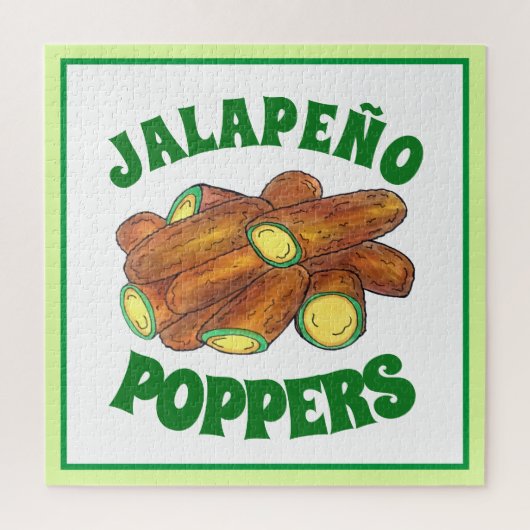 Puzzle Poivron de Jalapeño frit vert Jalapeno chaud poivr (Vertical)
