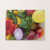 Puzzle Poivrons, Cilantro, Alimentation d'oignons (Horizontal)