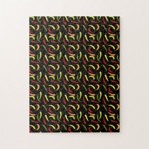 Puzzle Poivrons rouges Cinco de Mayo Cuisine mexicaine ép