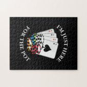 Puzzle Poker Je Suis Juste Ici Pour Le Pot (Horizontal)