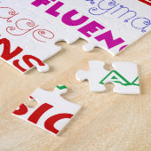 Puzzle Police colorée d'amusement de pathologiste de (Côté)