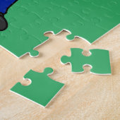 Puzzle Police de Pachycéphalosaure. (Côté)