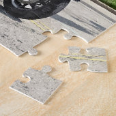 Puzzle Policier de moto (Côté)