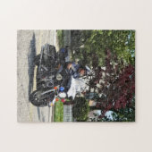 Puzzle Policier de moto (Horizontal)