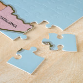 Puzzle Political map of Spain. (Côté)