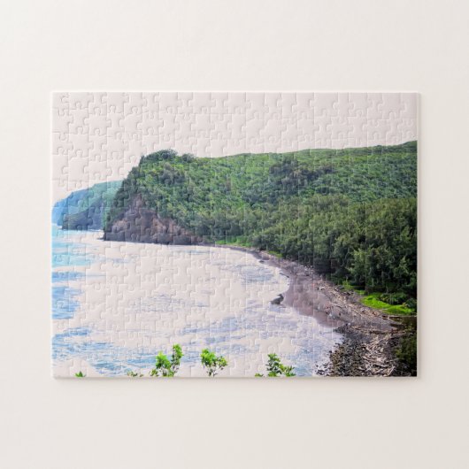 Puzzle Pololu Beach Hawaii - 11x14 - 252 pcs. (Horizontal)