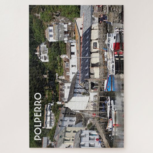 Puzzle Polperro : Cornouailles, Angleterre (Vertical)