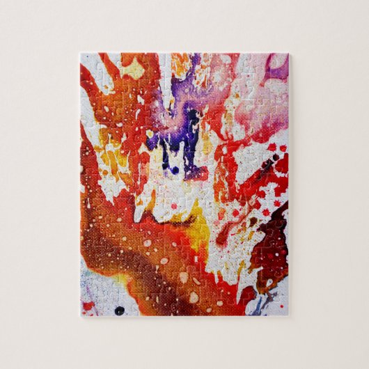 Puzzle Polychromoptique #1A by Michael Moffa (Vertical)