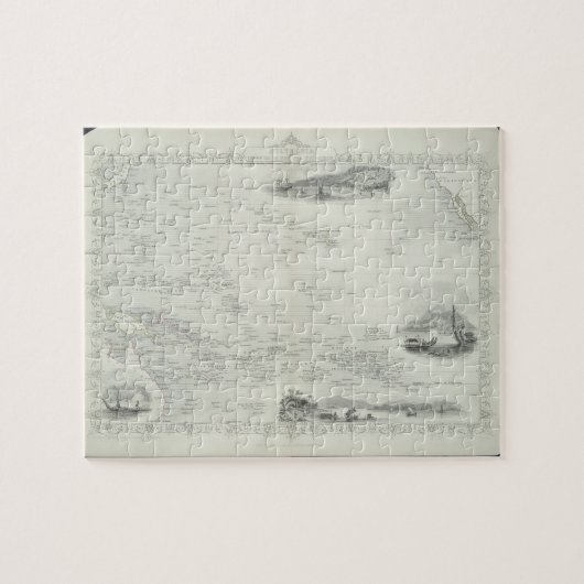 Puzzle Polynésie ou îles dans l'océan pacifique, d'a (Horizontal)