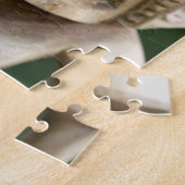 Puzzle Polynésie, Royaume des Tonga. Gros plan de tiki (Côté)