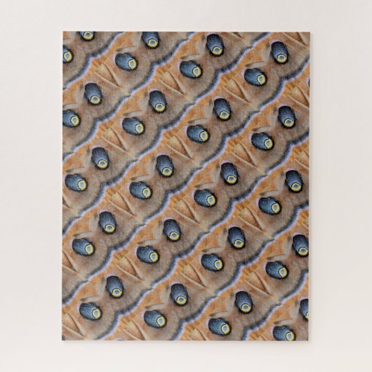 Puzzle Polyphème Moth Abstrait (Vertical)