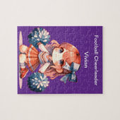 Puzzle Pom-pom girl personnalisée (Horizontal)