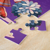 Puzzle Pom-pom girl personnalisée (Côté)