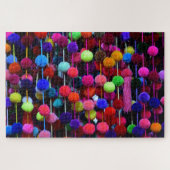 Puzzle pom poms mexicaine (Horizontal)