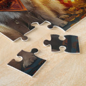 Puzzle Pomeranian Halloween Épouvantable (Côté)